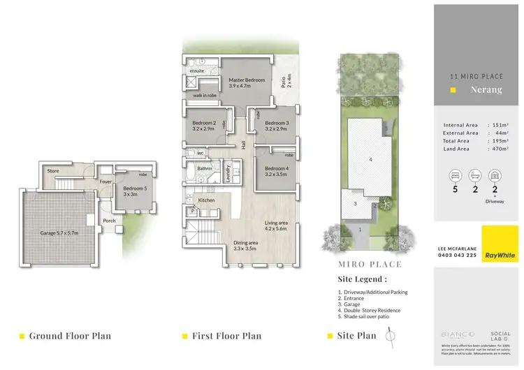 Floorplan of Homely house listing, 11 Miro Place, Nerang QLD 4211