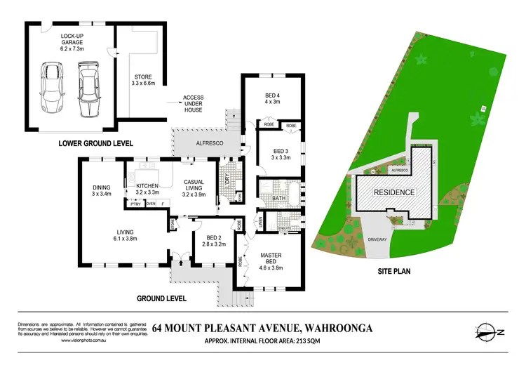 Floorplan of Homely house listing, 64 Mount Pleasant Avenue, Wahroonga NSW 2076