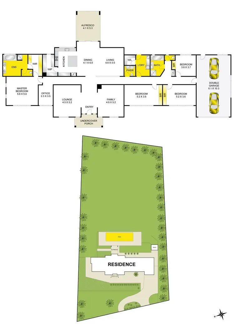 Floorplan of Homely rural property listing, 82 Shepherd Road, Batesford VIC 3213