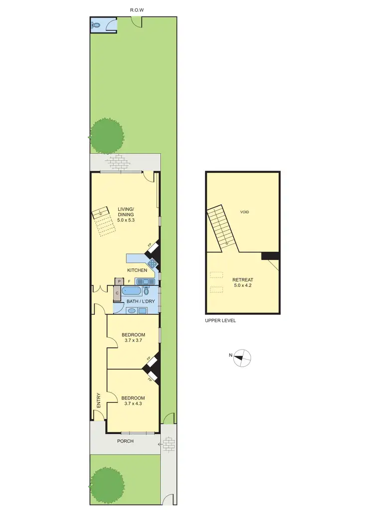 Floorplan of Homely house listing, 30 Warburton Street, Brunswick VIC 3056