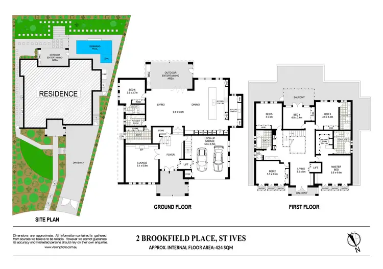 Floorplan of Homely house listing, 2 Brookfield Place, St Ives NSW 2075