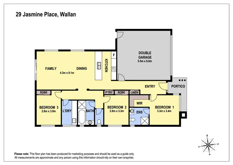 Floorplan of Homely house listing, 29 Jasmine Place, Wallan VIC 3756