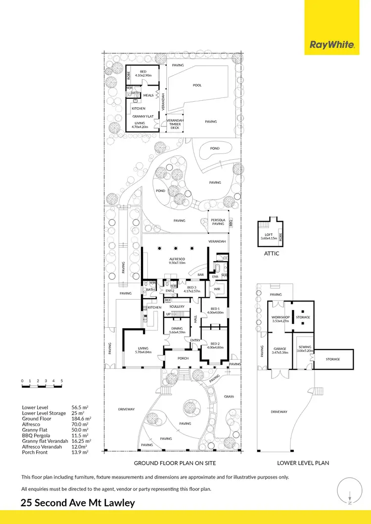 Floorplan of Homely house listing, 25 Second Avenue, Mount Lawley WA 6050