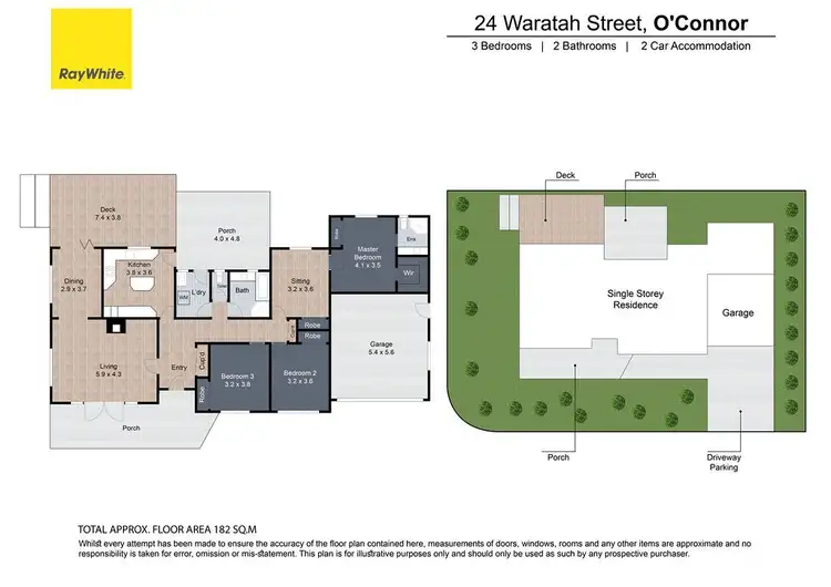 Floorplan of Homely house listing, 24 Waratah Street, O'connor ACT 2602
