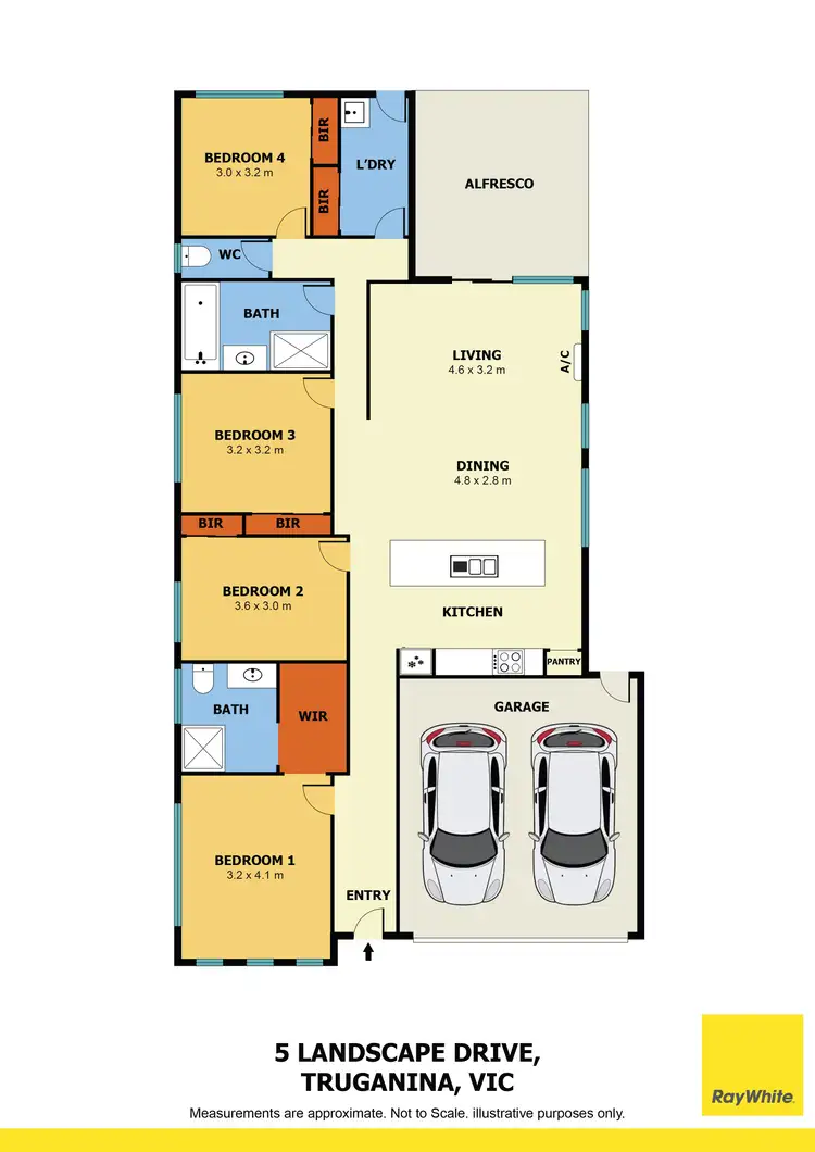 Floorplan of Homely house listing, 5 Landscape Drive, Truganina VIC 3029