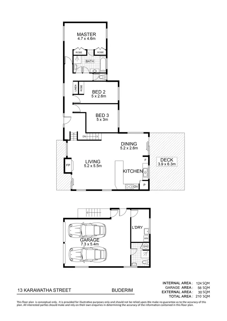 Floorplan of Homely house listing, 13 Karawatha Street, Buderim QLD 4556