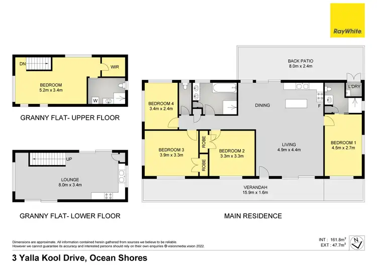 Floorplan of Homely house listing, 3 Yalla Kool Drive, Ocean Shores NSW 2483