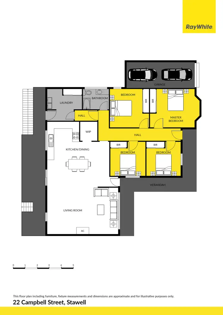 Floorplan of Homely house listing, 22 Campbell Street, Stawell VIC 3380