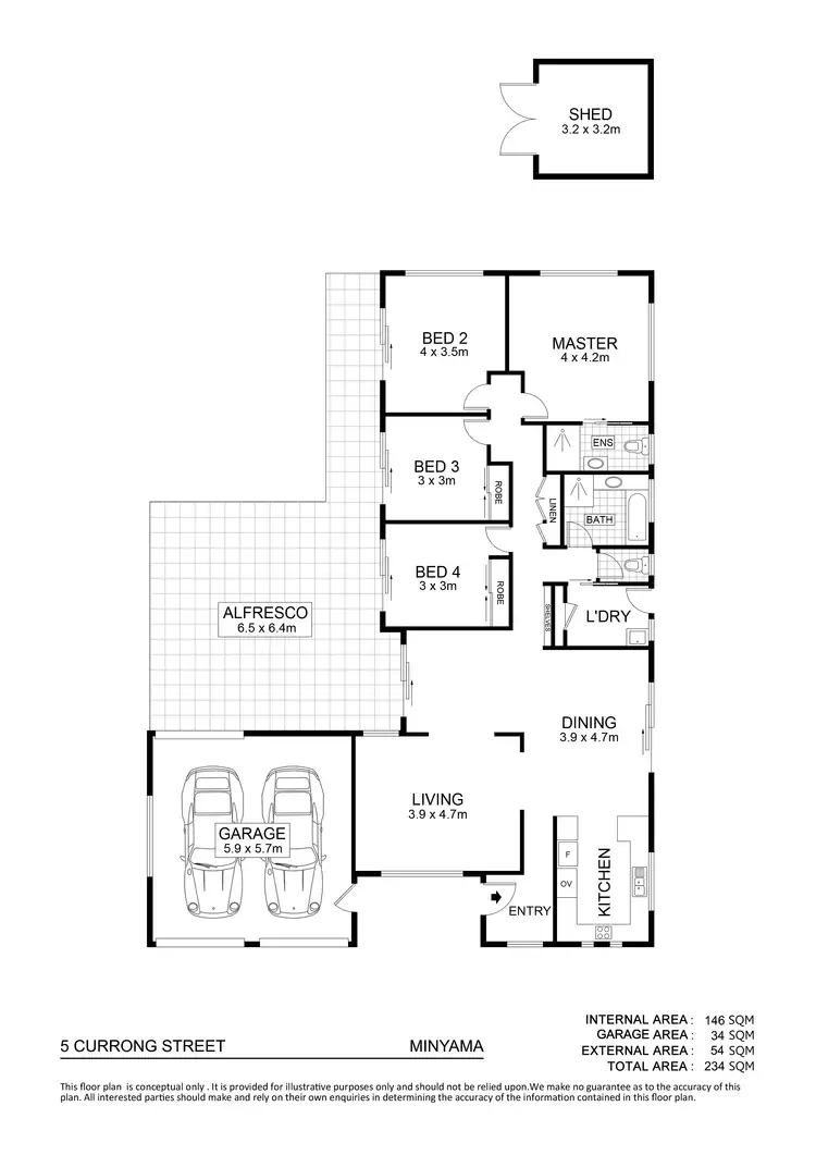 Floorplan of Homely house listing, 5 Currong Street, Minyama QLD 4575