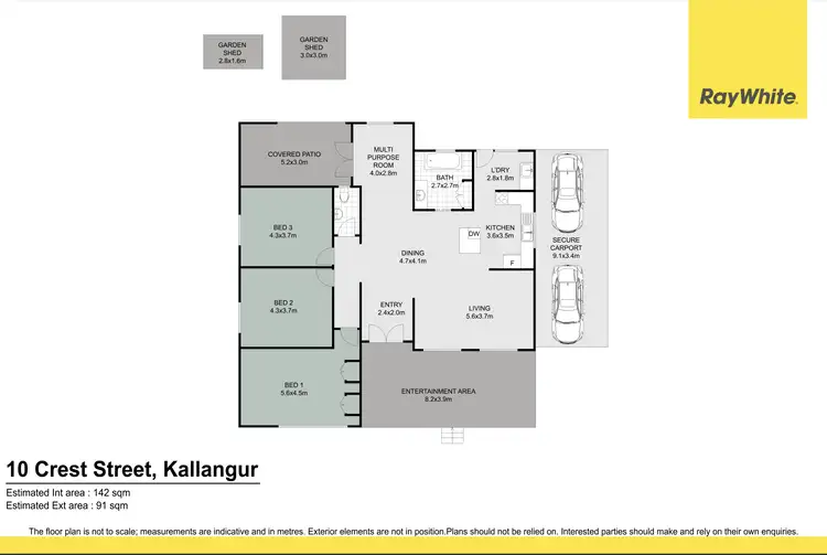 Floorplan of Homely house listing, 10 Crest Street, Kallangur QLD 4503