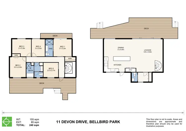 Floorplan of Homely house listing, 11 Devon Drive, Bellbird Park QLD 4300