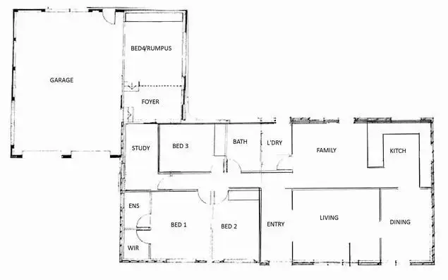 Floorplan of Homely house listing, 11 Wallace Place, Melba ACT 2615