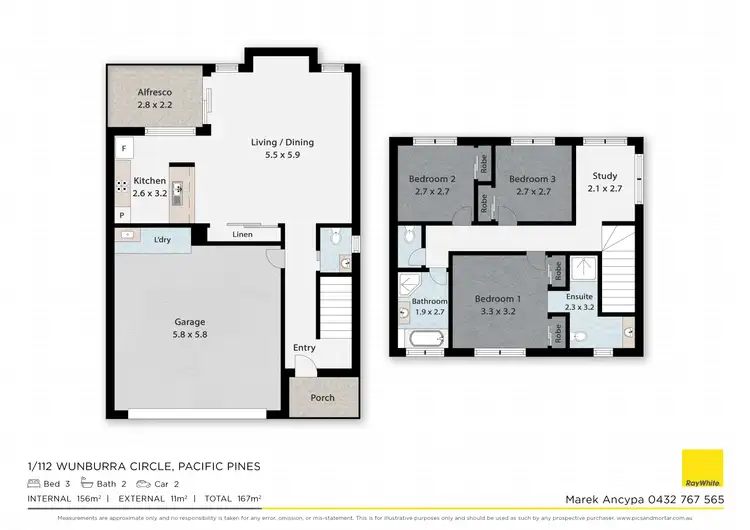 Floorplan of Homely house listing, 1/112 Wunburra Circle, Pacific Pines QLD 4211
