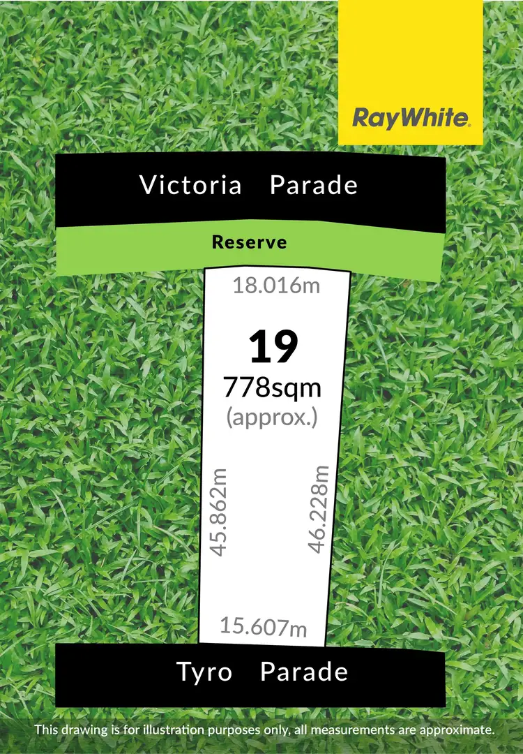 Floorplan of Homely land listing, 19 Tyro Parade, Hindmarsh Island SA 5214