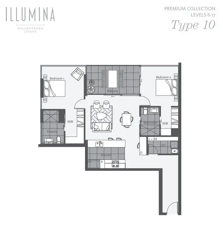 Floorplan of Homely other listing, 610/48 Jephson Street, Toowong QLD 4066