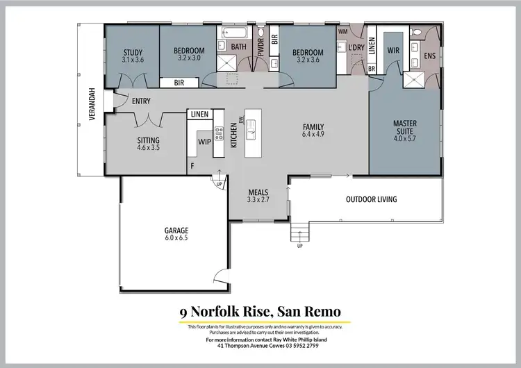 Floorplan of Homely house listing, 9 Norfolk Rise, San Remo VIC 3925