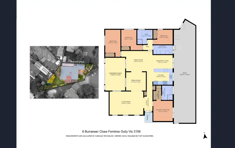 Floorplan of Homely house listing, 6 Burraneer Close, Ferntree Gully VIC 3156