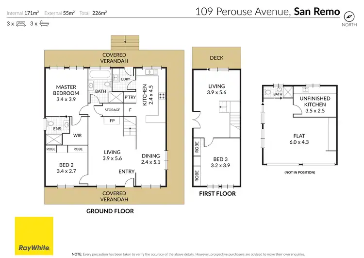 Floorplan of Homely house listing, 109 Perouse Avenue, San Remo NSW 2262