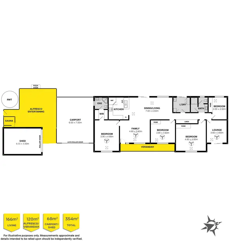 Floorplan of Homely house listing, 11 Cormorant Court, Middleton SA 5213