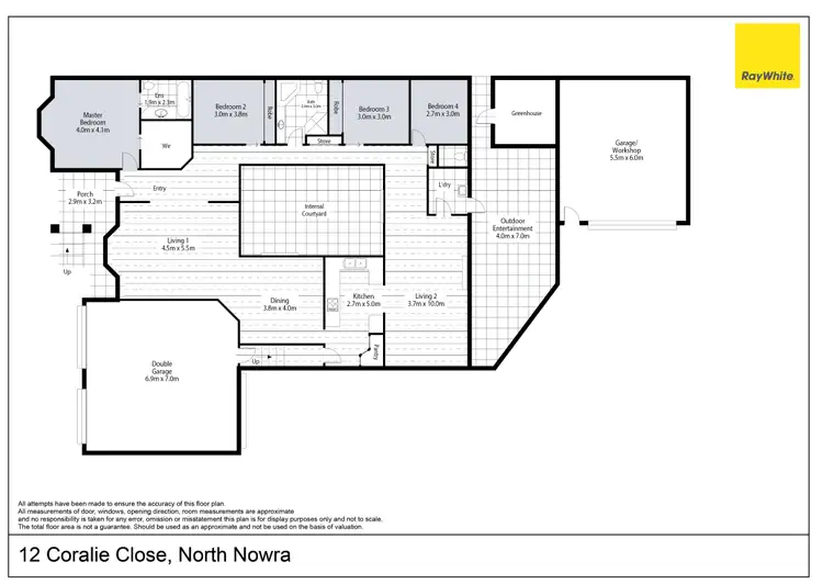 Floorplan of Homely house listing, 12 Coralie Close, North Nowra NSW 2541