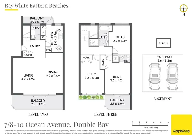 Floorplan of Homely apartment listing, 7/8-10 Ocean Avenue, Double Bay NSW 2028