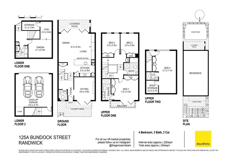 Floorplan of Homely house listing, 125a Bundock Street, Randwick NSW 2031