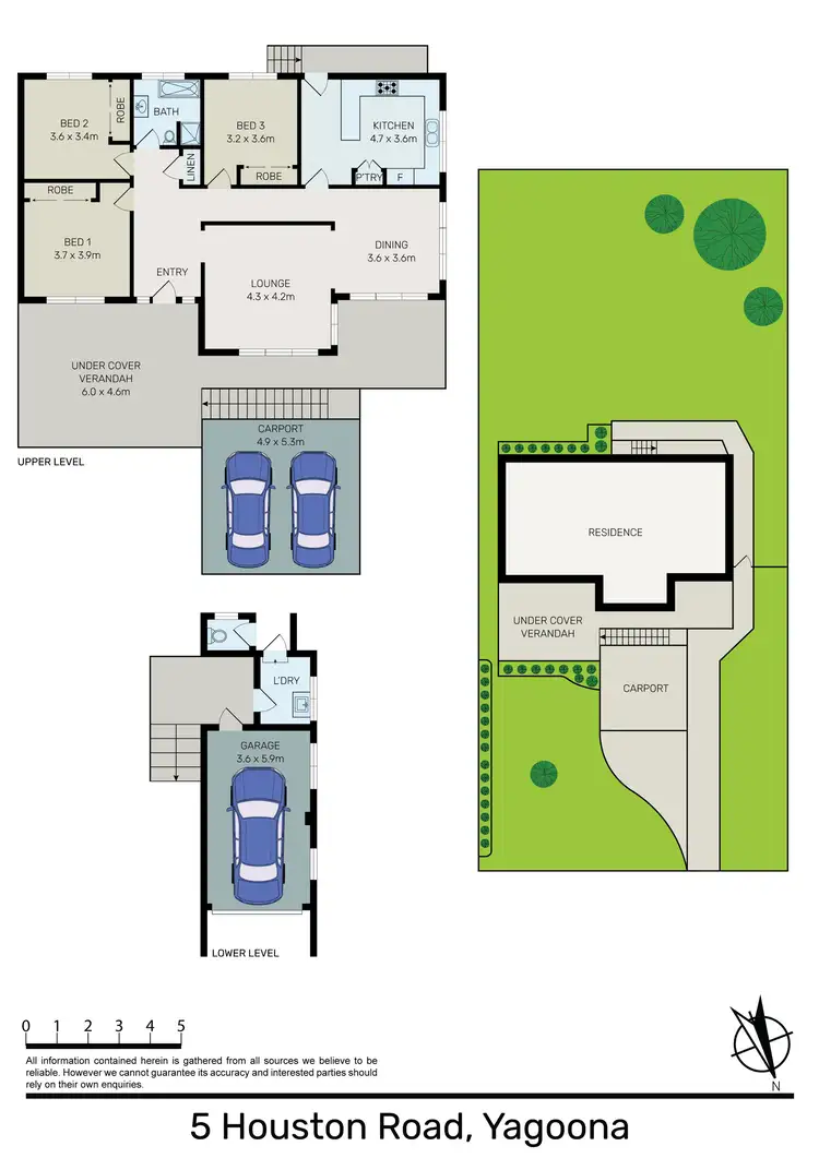 Floorplan of Homely house listing, 5 Houston Road, Yagoona NSW 2199