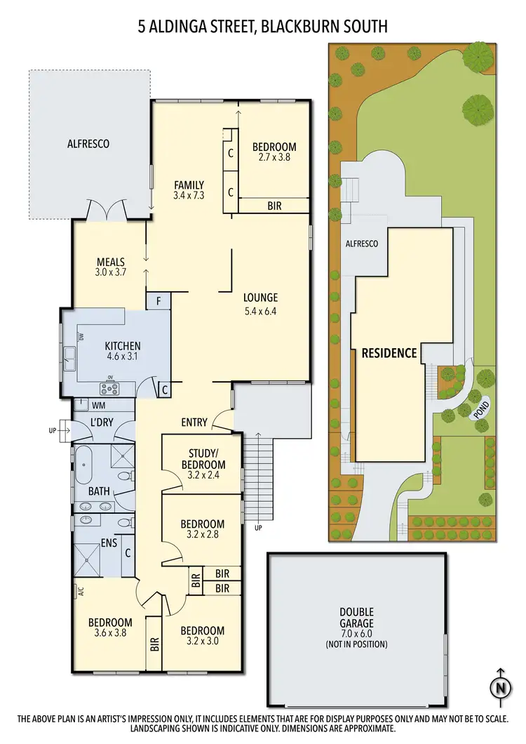 Floorplan of Homely house listing, 5 Aldinga Street, Blackburn South VIC 3130