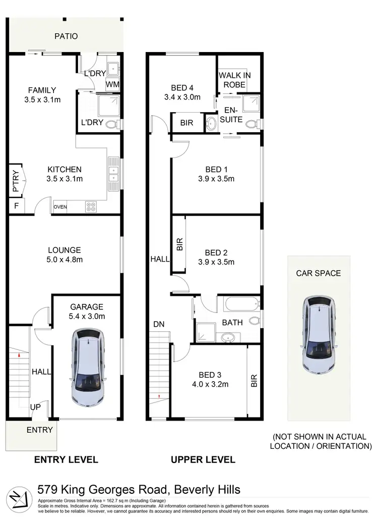Floorplan of Homely house listing, 2/579 King Georges Road, Penshurst NSW 2222
