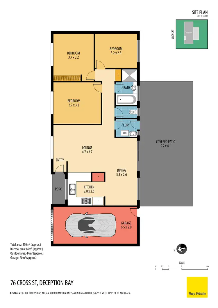 Floorplan of Homely house listing, 76 Cross Street, Deception Bay QLD 4508
