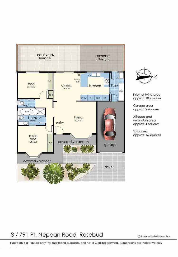 Floorplan of Homely house listing, 8/791 Point Nepean Road, Rosebud VIC 3939