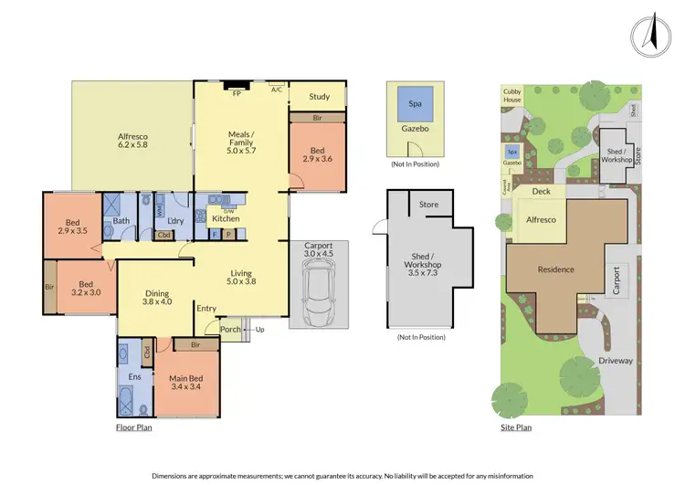 Floorplan of Homely house listing, 41 Fortuna Avenue, Croydon VIC 3136
