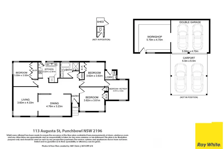 Floorplan of Homely house listing, 113 Augusta Street, Punchbowl NSW 2196