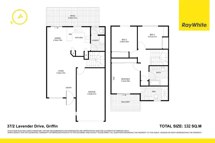 Floorplan of Homely house listing, 37/2 Lavender Drive, Griffin QLD 4503