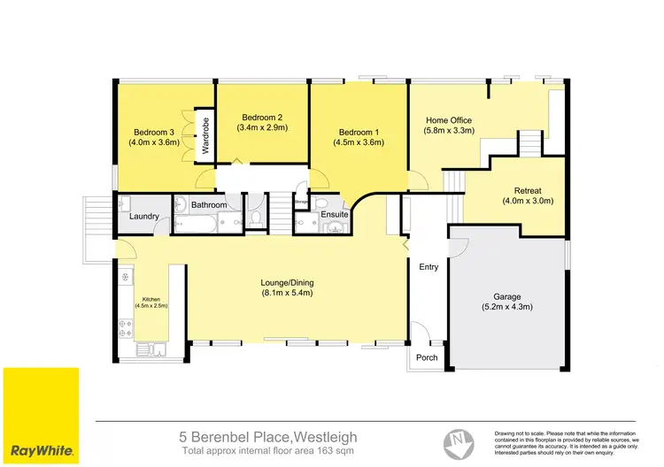Floorplan of Homely house listing, 5 Berenbel Place, Westleigh NSW 2120