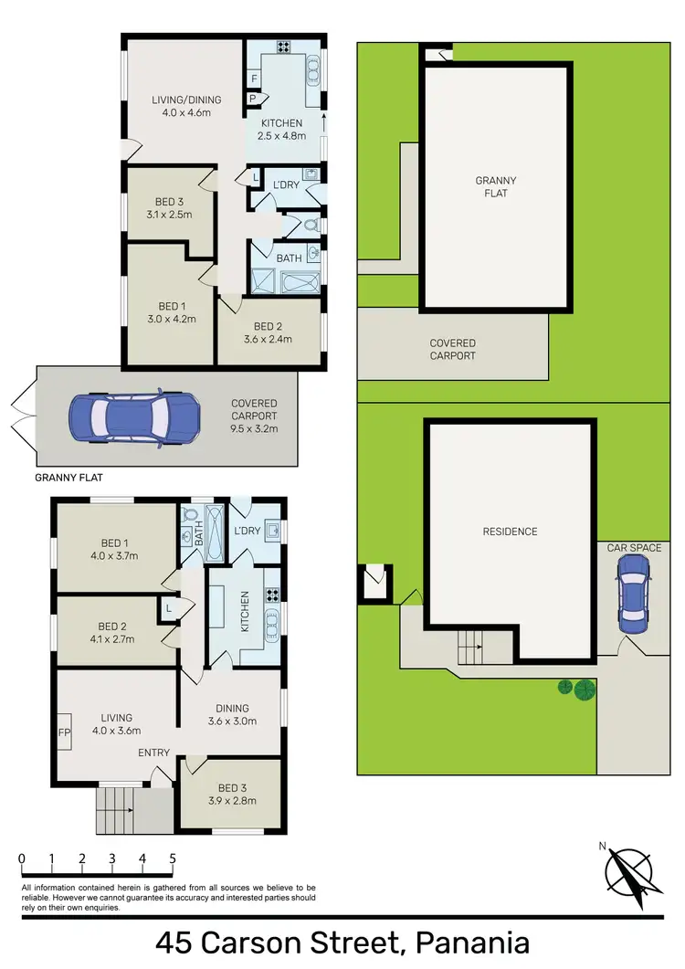 Floorplan of Homely house listing, 45 Carson Street, Panania NSW 2213