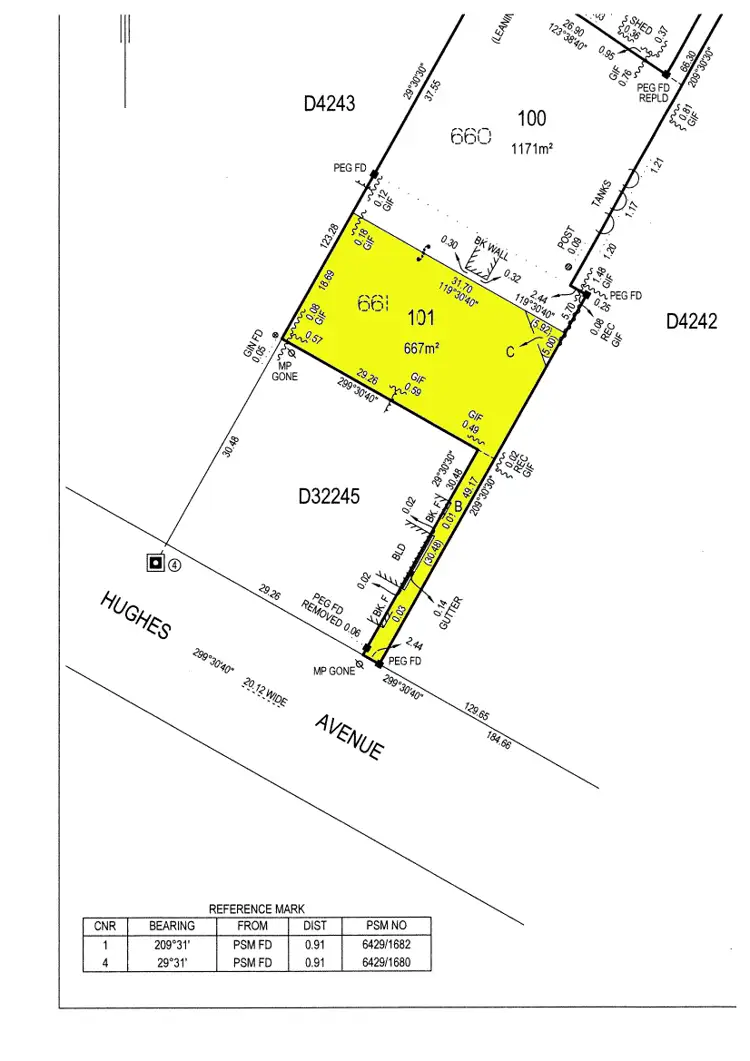 Floorplan of Homely land listing, 17 Hughes Avenue, Moonta Bay SA 5558