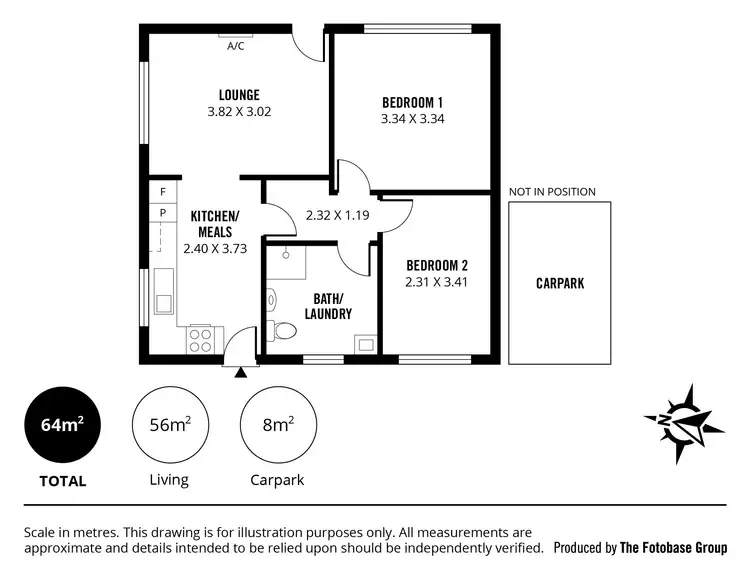 Floorplan of Homely unit listing, 18/180-184 Seaview Road, Henley Beach South SA 5022