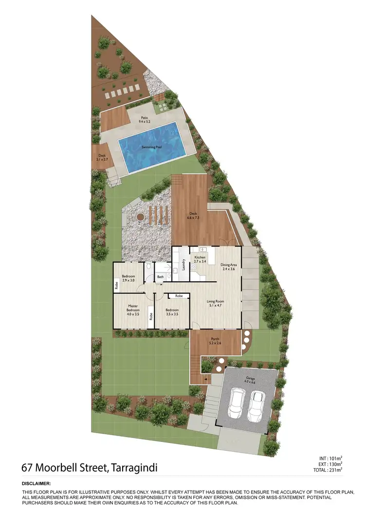 Floorplan of Homely house listing, 67 Moorbell Street, Tarragindi QLD 4121