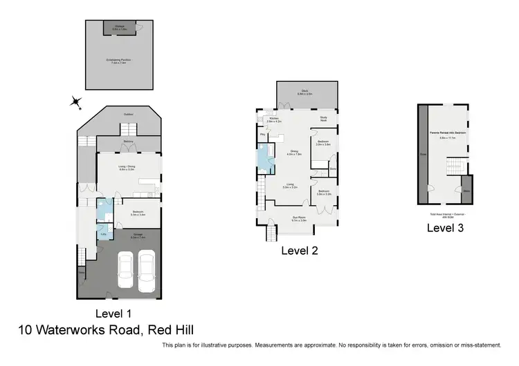 Floorplan of Homely house listing, 10 Waterworks Road, Red Hill QLD 4059