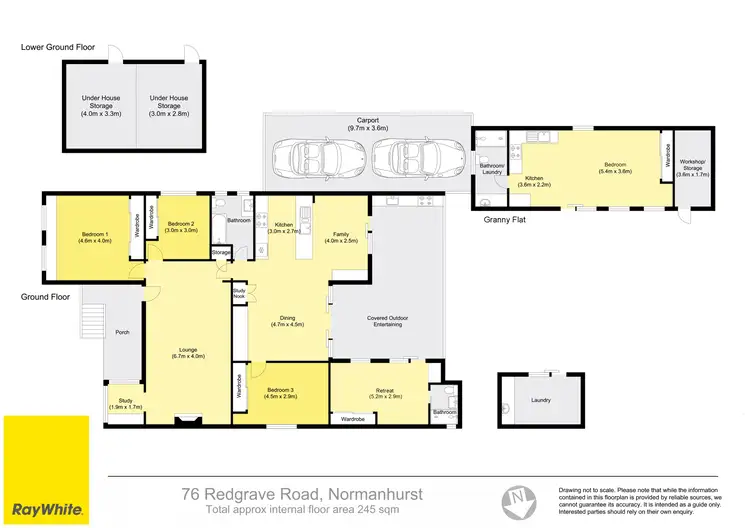 Floorplan of Homely house listing, 76 Redgrave Road, Normanhurst NSW 2076