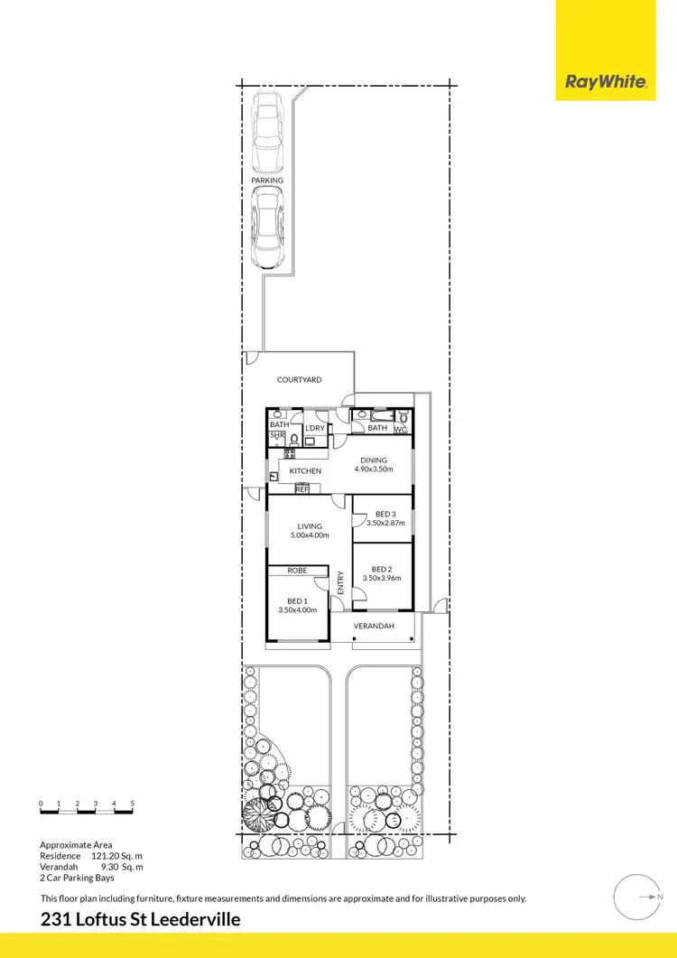 Floorplan of Homely house listing, 231 Loftus Street, Leederville WA 6007