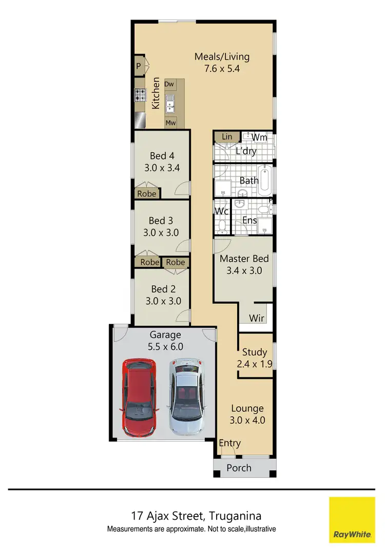 Floorplan of Homely house listing, 17 Ajax Street, Truganina VIC 3029