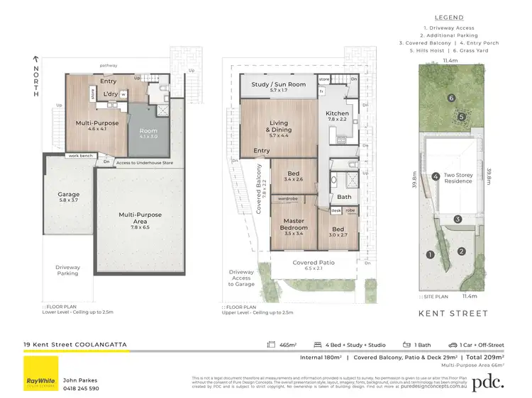 Floorplan of Homely house listing, 19 Kent Street, Coolangatta QLD 4225