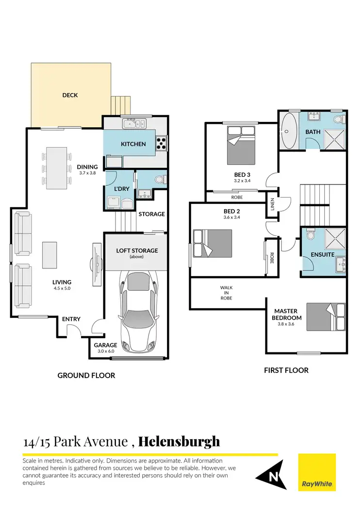 Floorplan of Homely townhouse listing, 14/15 Park Avenue, Helensburgh NSW 2508