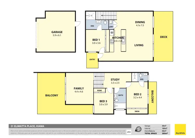 Floorplan of Homely semi-detached listing, 31 Elimatta Place, Kiama NSW 2533