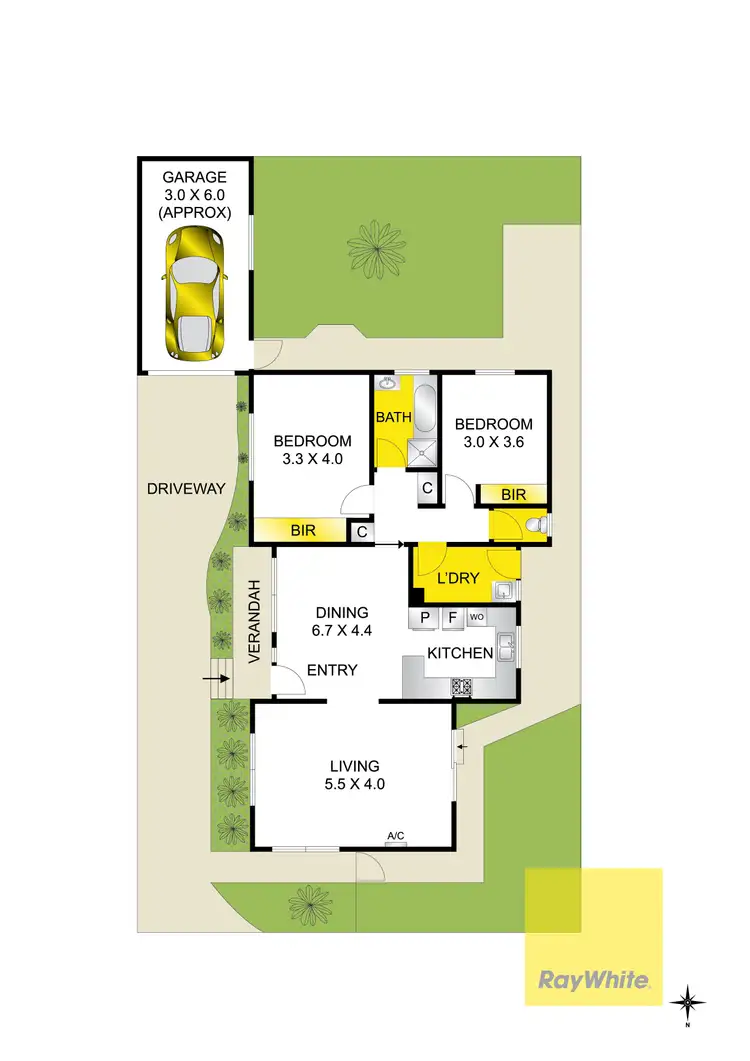 Floorplan of Homely unit listing, 3/29 Stork Avenue, Belmont VIC 3216