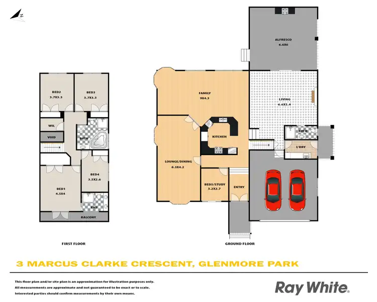Floorplan of Homely house listing, 3 Marcus Clarke Crescent, Glenmore Park NSW 2745