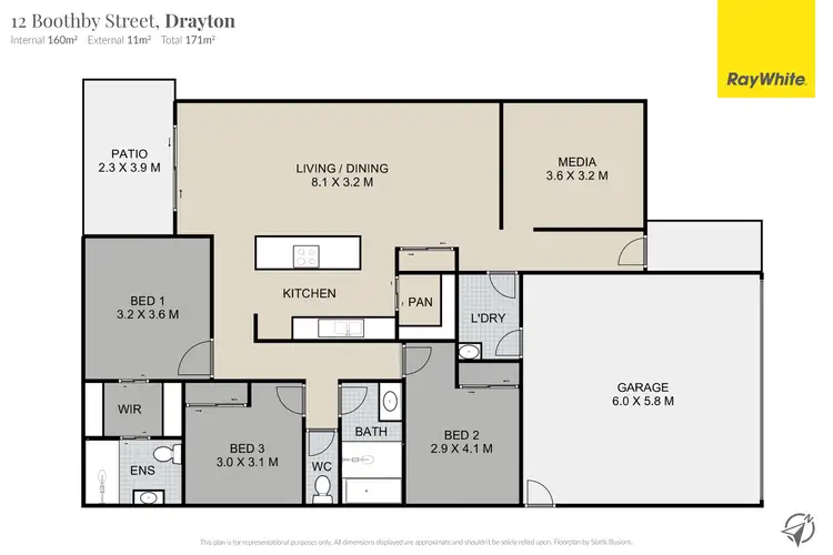 Floorplan of Homely house listing, 12 Boothby Street, Drayton QLD 4350