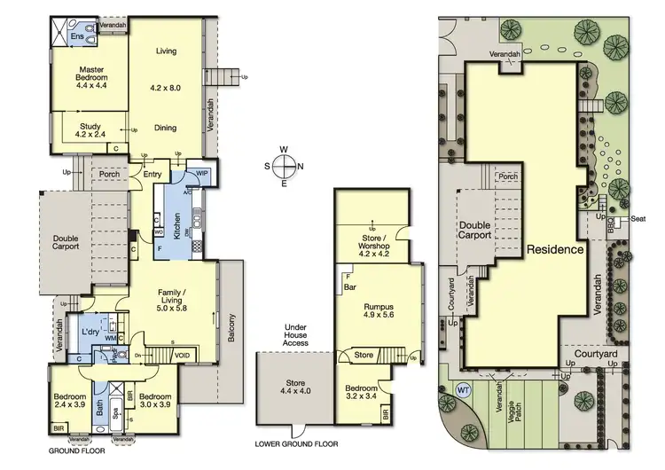 Floorplan of Homely house listing, 13 Classic Court, Oakleigh VIC 3166